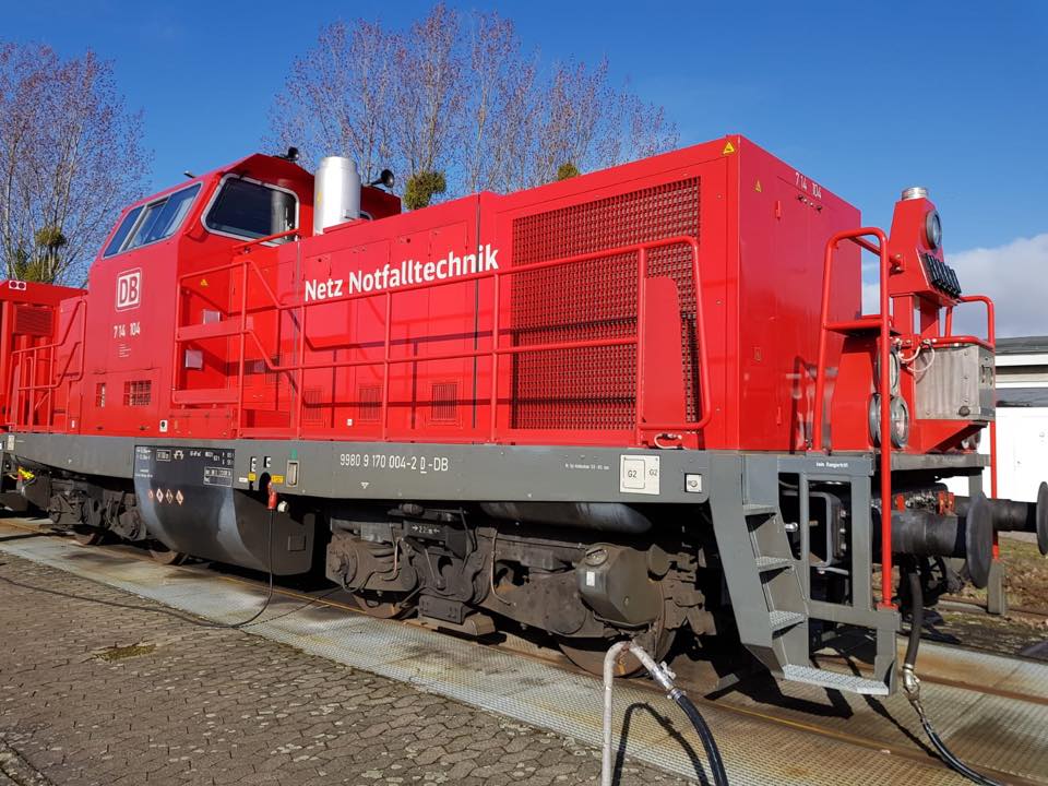 Exkursionstag Rettungszug Deutsche Bahn AG
