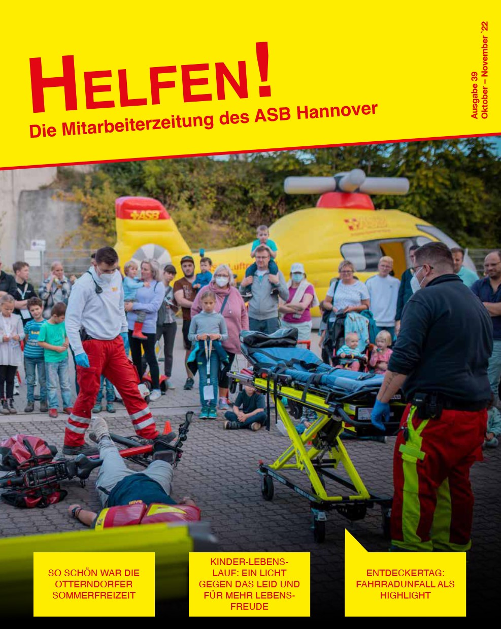 Die neue HELFEN Ausgabe 39 steht bereit. 