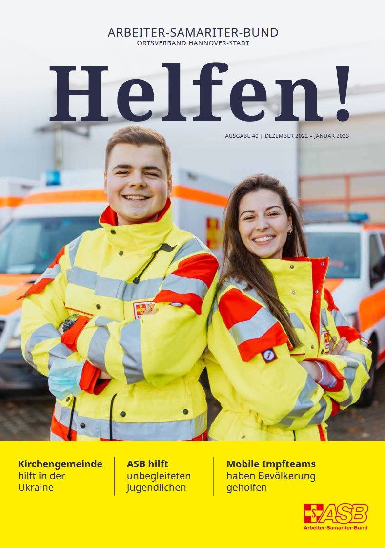 Die neue HELFEN Ausgabe 40 steht bereit.