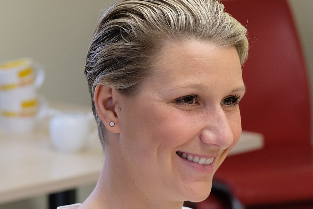 Sabrina Hering, Botschafterin des KiHo des ASB Hannover