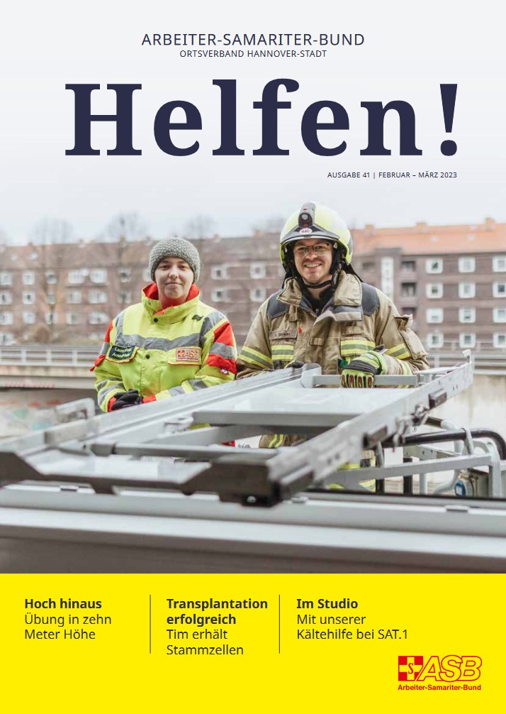 Die neue HELFEN Ausgabe 41 steht bereit. 