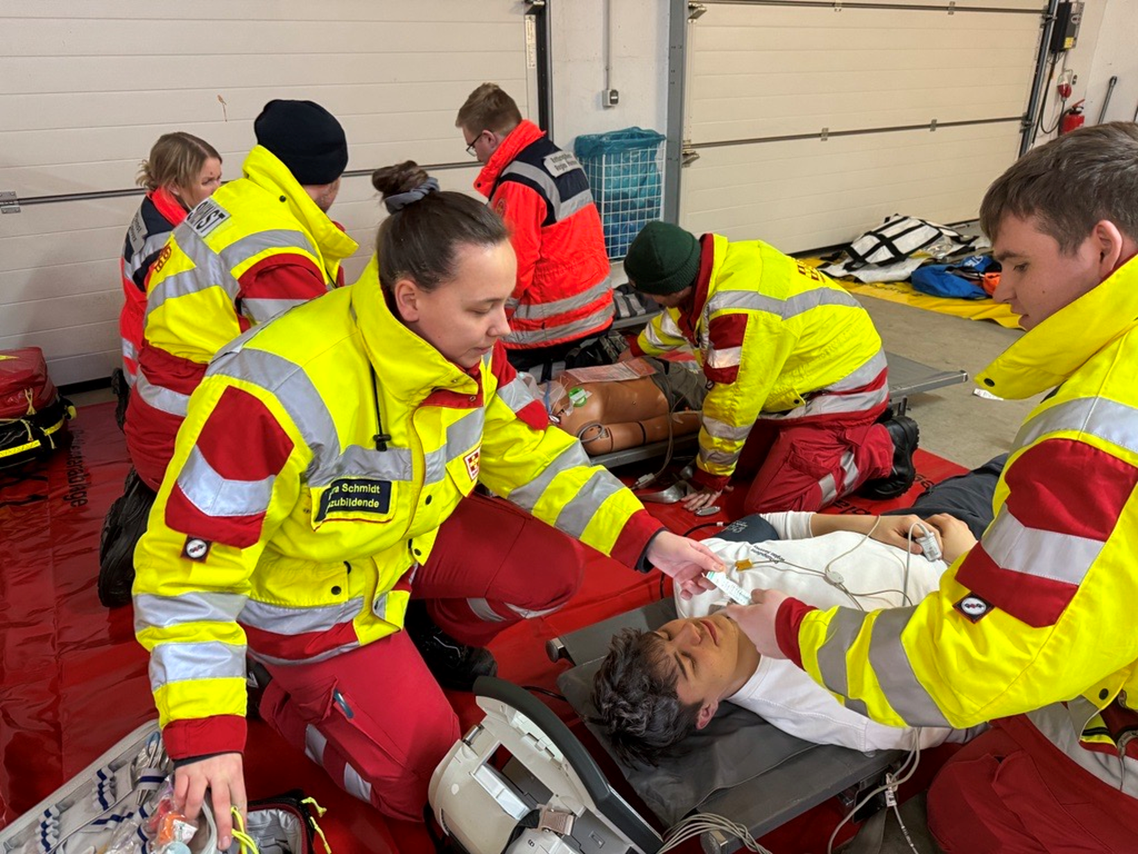 Praktische Ausbildung im Rettungsdienst beim ASB Hannover