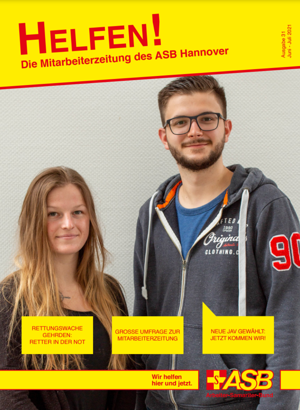 Die neue HELFEN Ausgabe 31 steht bereit.